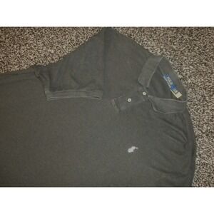 Polo Ralph Lauren Polo Shirt Mens XL Black Short Sleeve Golf Preppy Ivy Pony